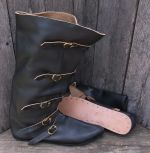 Luxury Tall 14th Century  Buckled Boot